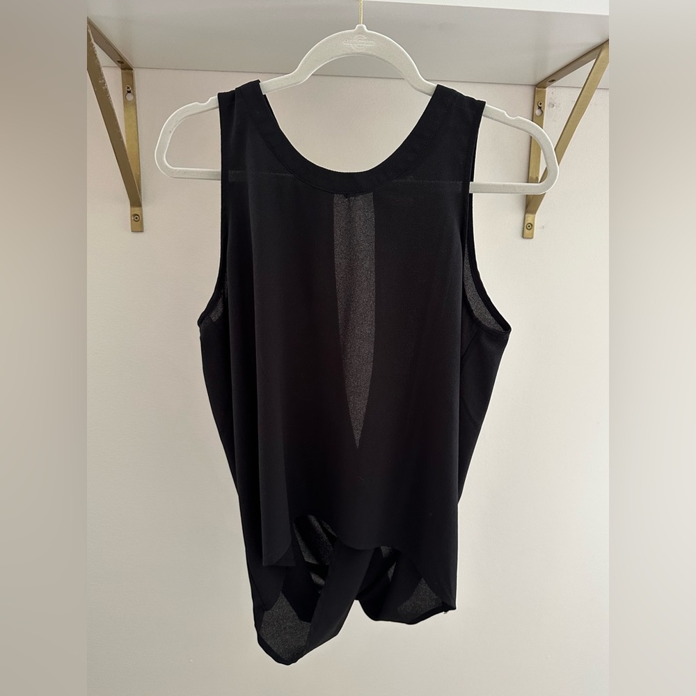Elegant Black Sleeveless Top